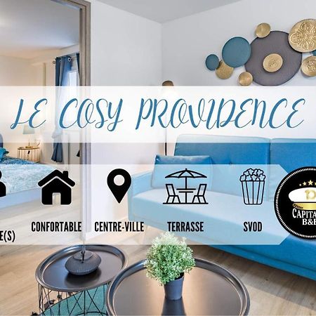 Le Cosy - Providence - Parking - Terrasse Lejlighed Troyes Eksteriør billede
